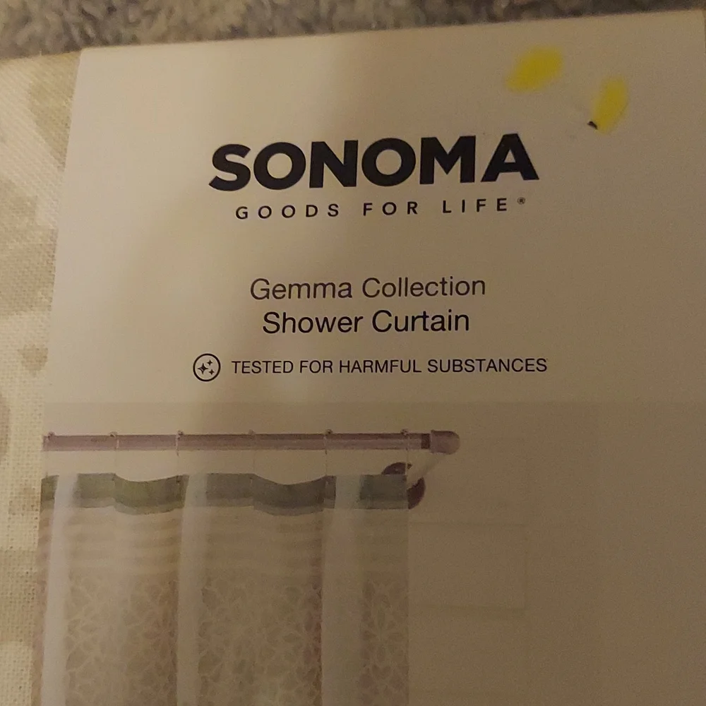 Sonoma shower curtain